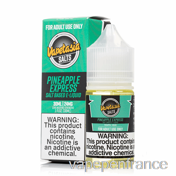 Ananas Express - Sels De Vapetasia - Stylo Vape 30 Ml 24 Mg